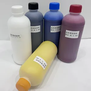 Varejista muito boa qualidade jato de tinta suave uv dtf impressora tinta 1000ml para a granel dtf tinta branca filtro dtf tinta l1800 1000ml