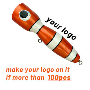 Esca in Legno WD105 Fatta a Mano, Esca Galleggiante 120g 19cm, Esca Artificiale per Pesca in Superficie - Product Image 4