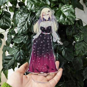 2024 llavero de pie de acrílico transparente personalizado MODELO DE RECUERDO DE Anime pantalla personalizable impresión UV artículo de regalo personalizado - Product Image 3