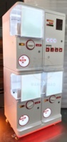 Mesin penjual otomatis mainan kapsul Gacha mini WANGERBAO yang dapat dikustomisasi, beroperasi dengan koin, satu sistem pembayaran, dengan 3 kabinet.