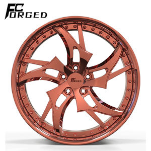 10 Zoll Felgenrand 2-teilige geschmiedete Räder 26 28 Zoll Alufelgen Custom Wheels Tiefbettfelgen - Product Image 1