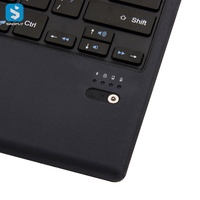 Vente chaude En Cuir PU Mince Boîtier Rechargeable BT Clavier Sans Fil avec Pavé Tactile pour Microsoft Surface Pro 12.3 "3 4 5 6 7