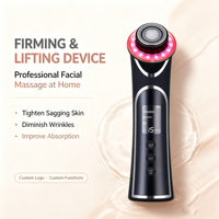 Appareil de massage facial pour raffermir la peau, liftant, anti-rides, élimination des ridules, vibration, nettoyage en profondeur, instrument de beauté