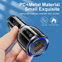Cargador de coche Justlink QC3.0 5V 3A cargador de teléfono rápido adaptador de cargador de coche para teléfono PD cargador de coche para iPhone 16 teléfono inteligente