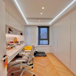 <span class=keywords><strong>Bureau</strong></span> d'<span class=keywords><strong>ordinateur</strong></span> mural sur mesure <span class=keywords><strong>de</strong></span> luxe avec étagères multi-niveaux, unité <span class=keywords><strong>de</strong></span> rangement pour <span class=keywords><strong>bureau</strong></span> et étude - Product Image 1