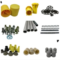 Accessoires de coffrage, cône en plastique, coffrage en béton en plastique, extrémité de tuyau en PVC