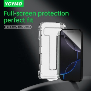 YCYMO GEN4 <span class=keywords><strong>Protector</strong></span> de pantalla de vidrio cerámico antiarañazos irrompible con caja fácil para Samsung S24 + Ultra S25 + Ultra - Product Image 5