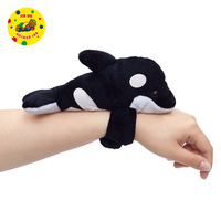 Bracelet en peluche d'animaux marins, adorable créature de l'océan, jouet en peluche, bracelet portable pour enfants, cadeau