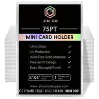 Étui rigide en acrylique pour cartes à collectionner, protection UV, présentoir de bureau professionnel pour cartes de collection