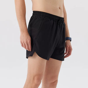 Pantalones cortos de gimnasio 2 en 1 para hombre, ropa deportiva con logotipo personalizado, poliéster, transpirable, entrenamiento al aire libre, novedad - Product Image 2