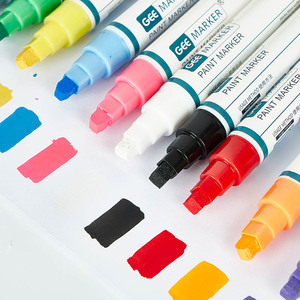 Gee Brand 3mm/6mm/10mm Metal Paint <strong>Pen</strong> White Waterproof Quick-drying Oil Marker Industrial <strong>Repaint</strong> Non-fading Paint Marker - Product Image 6