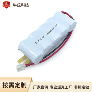 Batterie Ni-Cd 6V 2500mAh rechargeable pour éclairage solaire - Product Image 2
