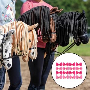 Lot de 12 nœuds pour chevaux de compagnie avec élastiques, accessoires pour chevaux à poils longs, chiens, chats, chiots - Product Image 1