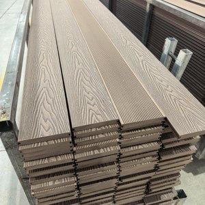 Pavimentazione Composita in Legno e Plastica Kejie, Decking <span class=keywords><strong>WOC</strong></span> Decorativo per Esterni con Goffratura 3D - Product Image 4