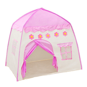 Tente de jeu pour enfants, maison de jeu intérieure pour bébé, château en tissu doux pour 2 à 4 ans, abri jouet unisexe - Product Image 5