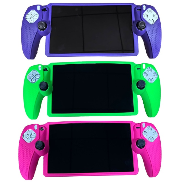 Dustproof Housing Shell Protective Cover Anti Slip Soft Silicone Case for PS 5 Portal Console