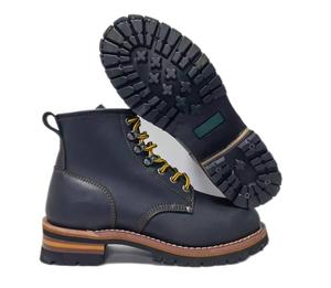 Stivali <span class=keywords><strong>da</strong></span> Lavoro in Pelle di Alta Qualità con Punta in Acciaio per Boscaioli - Product Image 2