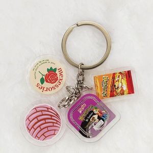 Llavero Acrílico Personalizado con Logotipo Impreso, Diseño de Dibujos Animados, Holograma y Brillo, para Regalo Promocional, Económico de Fábrica - Product Image 1