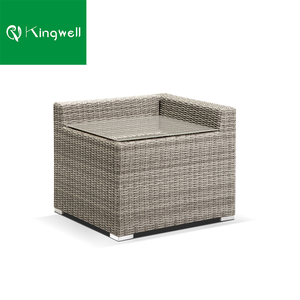 Ensemble <span class=keywords><strong>de</strong></span> meubles d'extérieur modernes en rotin en forme <span class=keywords><strong>de</strong></span> L pour hôtel et parc, fabriqué à Foshan, à prix avantageux - Product Image 4