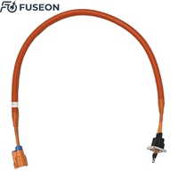 Pengontrol Motor Kendaraan Listrik Kustom, Kabel Harness HV, Tabung Bergelombang Oranye, Produsen OEM ODM