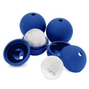 Molde Redondo de Silicona para Hacer Bolas de Hielo, Bandeja de Hielo Esférica Reutilizable para Amantes del Whisky, Bar en Casa - Product Image 3