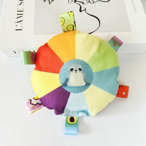 Juguete de peluche para perros, Frisbee de 16cm, juguete interactivo para entrenamiento de cachorros, juguete para la dentición - Product Image 4