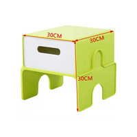 Chaises empilables multifonctionnelles en plastique ABS durable de style moderne pour enfants, école, maison, bureau et fêtes