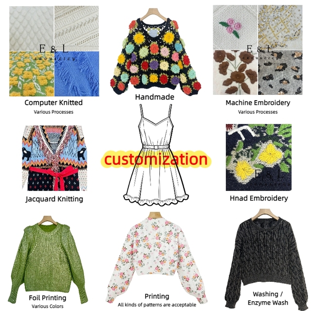 Wholesale Custom Breathable Knitted Long Sleeve Crew Neck Casual Loose Maxi Dress 100% Customizable Fabric/Design/Size/Color