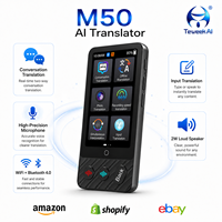 Traducteur vocal hors ligne 19 langues, traduction photo 16 langues, traduction enregistrement 10 langues, appareil WiFi pour les voyages