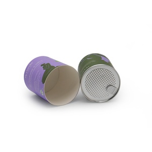 กล่องกระดาษทรงกระบอกย่อยสลายได้เองแบบกำหนดเองสำหรับบรรจุภัณฑ์อาหารพร้อมฝาปิดแบบลอกออกง่ายและปิดสนิท - Product Image 2