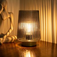 Ondulations de l'eau ombre ambiante veilleuse chambre tête de lit cadeau table lumières décoratives