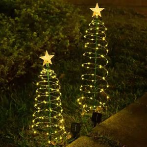 Wholesale High Quality Waterproof Solar Led Christmas Tree Copper <b>Wire</b> Sting Lights Garden Decoration Lawn - Product Image 5
