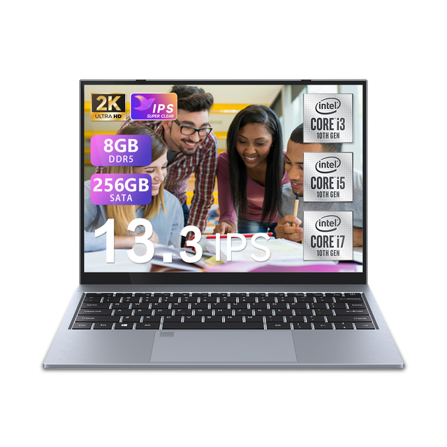Intel Core I3 I5 I7 8GB+256GB SSD 13.3 Inch WIFI5 1080P Full HD Screen Core I5 Laptop Laptop I3 Brand New Laptops