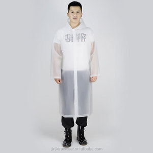 Imperméable en EVA pour femmes, taille XL, poncho, imperméable jetable en plastique pour la randonnée et les voyages en plein air - Product Image 5