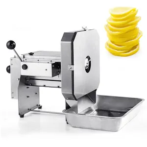 Venda quente Manual Elétrica Batata Chips Cortador De Frutas Slicer Vegetal Rabanete Lemon Fruit Slicer