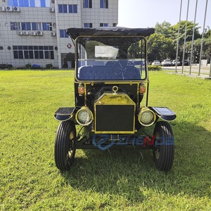 Coche Clásico de Lujo Personalizado para Turismo/Coche Eléctrico Clásico Antiguo con Techo/Carro de Golf Eléctrico con Tracción en las Cuatro Ruedas en Venta - Product Image 3