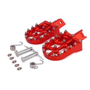 หมุดเท้าอะลูมิเนียมสำหรับแข่งมอเตอร์ไซค์วิบากที่วางเท้าสำหรับ110cc 50cc CRF XR Bra AP Atomic pitpro <span class=keywords><strong>MX</strong></span> SSR CNC - Product Image 3