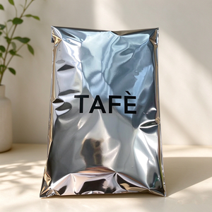 Sac d'emballage pour vêtements en aluminium argenté personnalisé, auto-adhésif, épais, imperméable - Product Image 5