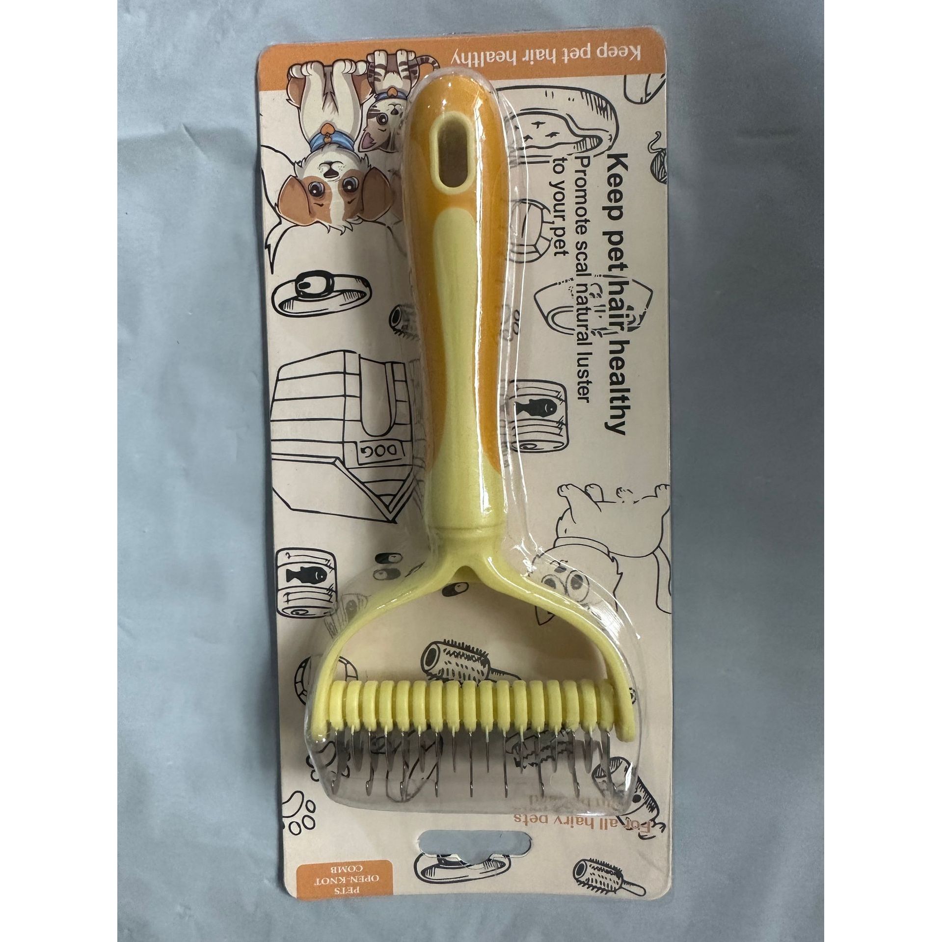 Embalaje de cartulina amarillo limón.