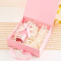Boîtes cadeaux rigides en carton imprimées sur mesure, boîtes magnétiques, emballages de luxe, boîtes cadeaux pliantes avec couvercle magnétique, attaches recyclées