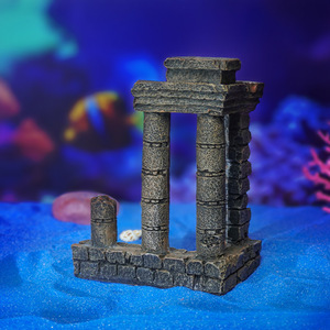 Gran oferta, simulación transfronteriza creativa, columna romana residual rota, juego de pecera para sala de estar, cocina, paisajismo, <span class=keywords><strong>acuario</strong></span> - Product Image 2