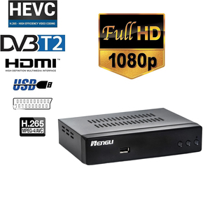 Décodeur Numérique DVB-T2 H.264 H.265 Personnalisé pour Revendeurs, Récepteur Télévision et Boîtier Décodeur Câble Numérique à Distance - Product Image 1