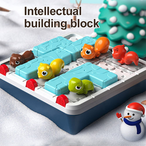 Mainan Puzzle rakitan DIY 3D, mainan puzzle permainan edukasi <span class=keywords><strong>labirin</strong></span> anak-anak - Product Image 2