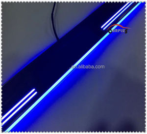 Conception individuelle plaque <span class=keywords><strong>de</strong></span> <span class=keywords><strong>seuil</strong></span> <span class=keywords><strong>de</strong></span> <span class=keywords><strong>porte</strong></span> marchepied marchepied latéral pour nouvelle D-MAX 2020 camionnette intérieur accessoires partie - Product Image 3