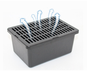 <span class=keywords><strong>Caja</strong></span> <span class=keywords><strong>de</strong></span> alimentación para reptiles, <span class=keywords><strong>caja</strong></span> alimentadora <span class=keywords><strong>de</strong></span> rejilla, jaula <span class=keywords><strong>de</strong></span> transporte para reptiles para tortugas - Product Image 3