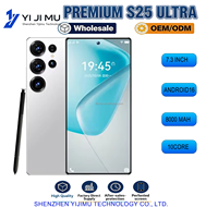 22G+2TB al Mejor Precio, Nuevo Teléfono Inteligente 5G S25 Ultra, Pantalla Grande de 7.3 Pulgadas, Teléfonos 5G Globales, Doble SIM, Lápiz Integrado, 108MP LTE