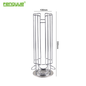 Porte-<span class=keywords><strong>capsule</strong></span> de café rotatif en gros Organisateur de fil de fer à 360 degrés pour machine <span class=keywords><strong>Dolce</strong></span> <span class=keywords><strong>Gusto</strong></span> et <span class=keywords><strong>rangement</strong></span> de cuisine - Product Image 3