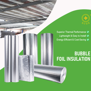 Tùy chỉnh nhôm lá kim phim được hỗ trợ bọc bong bóng nhiệt phản chiếu tấm cách nhiệt - Product Image 5