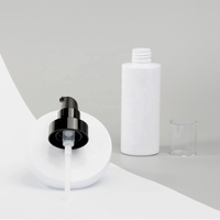 Bouteille en plastique PET avec pompe de 50 ml, 60 ml, 80 ml, 100 ml, pour cosmétiques, crème pour le corps, lotion