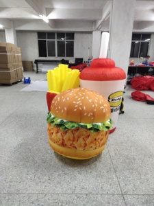 Vente chaude Hamburger <span class=keywords><strong>gonflable</strong></span> personnalisé/modèle <span class=keywords><strong>gonflable</strong></span>/frites gonflables pour la publicité <span class=keywords><strong>gonflable</strong></span> - Product Image 4